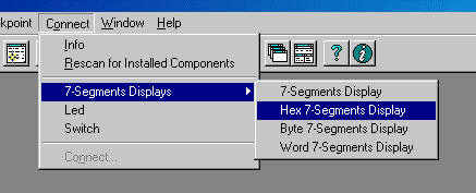 The view menu